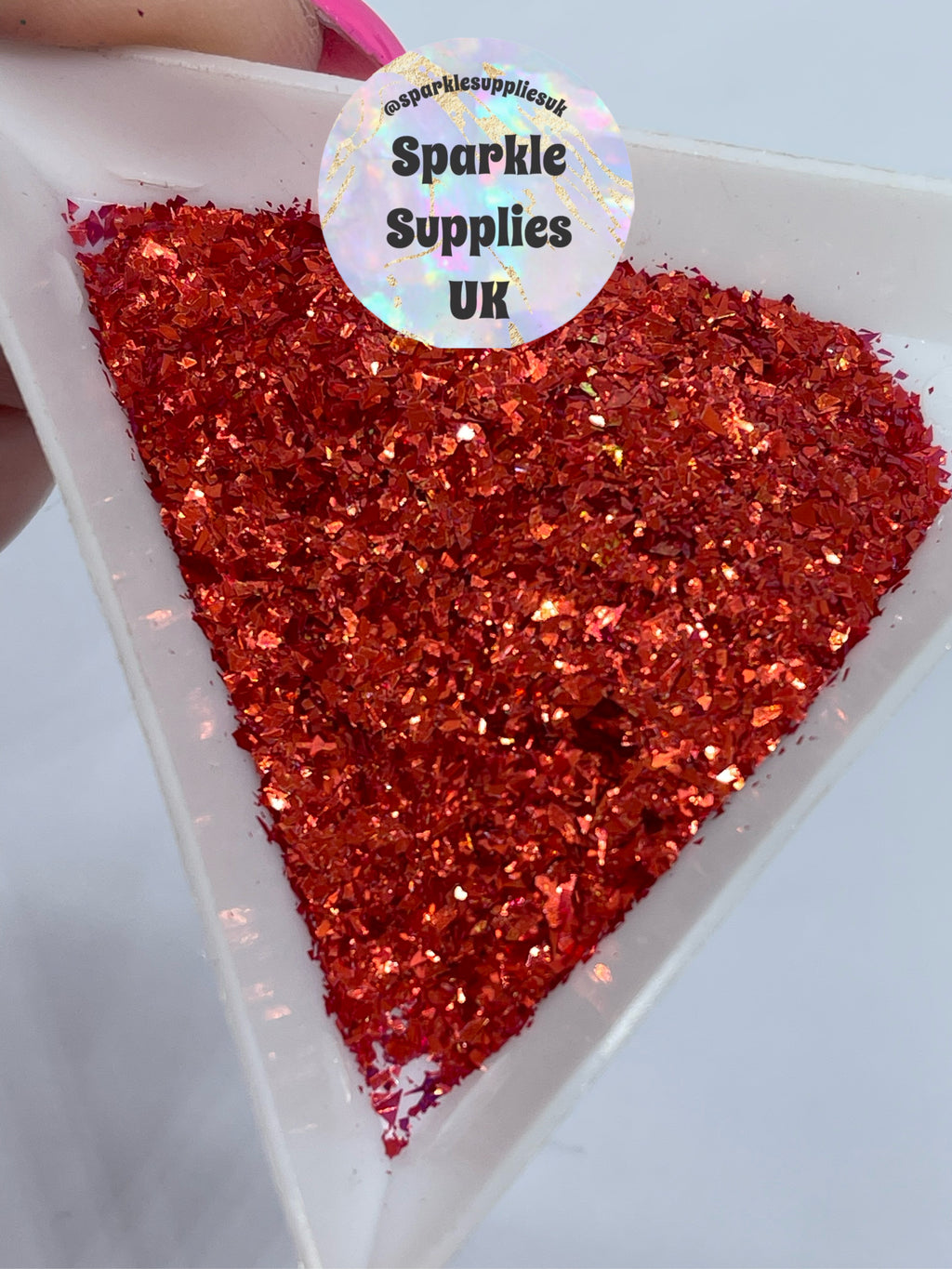 Crimson Ultra Glitter Flakes