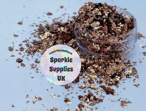 Metallic Bronze Soft Flakes