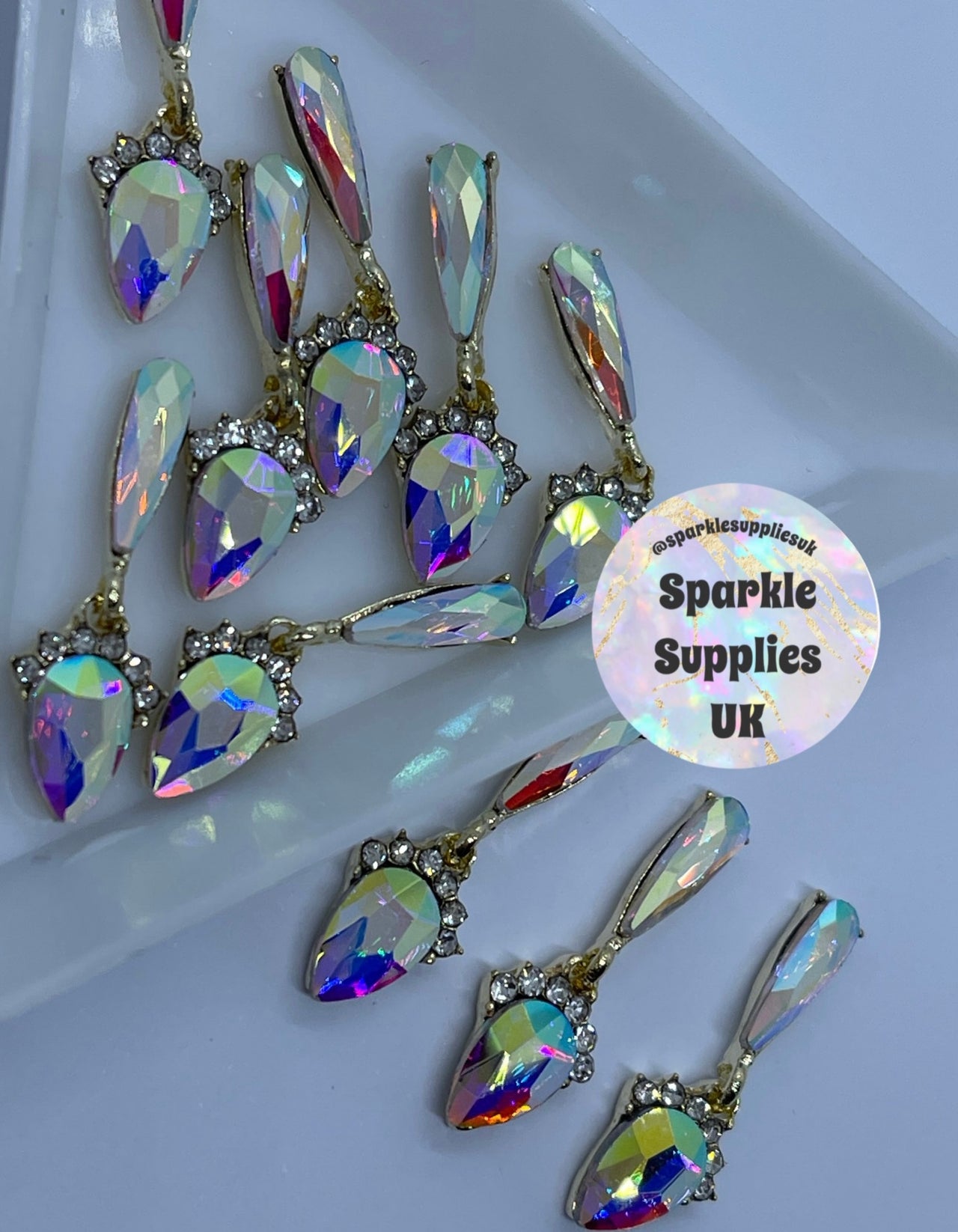 Diamanté Nail Charms