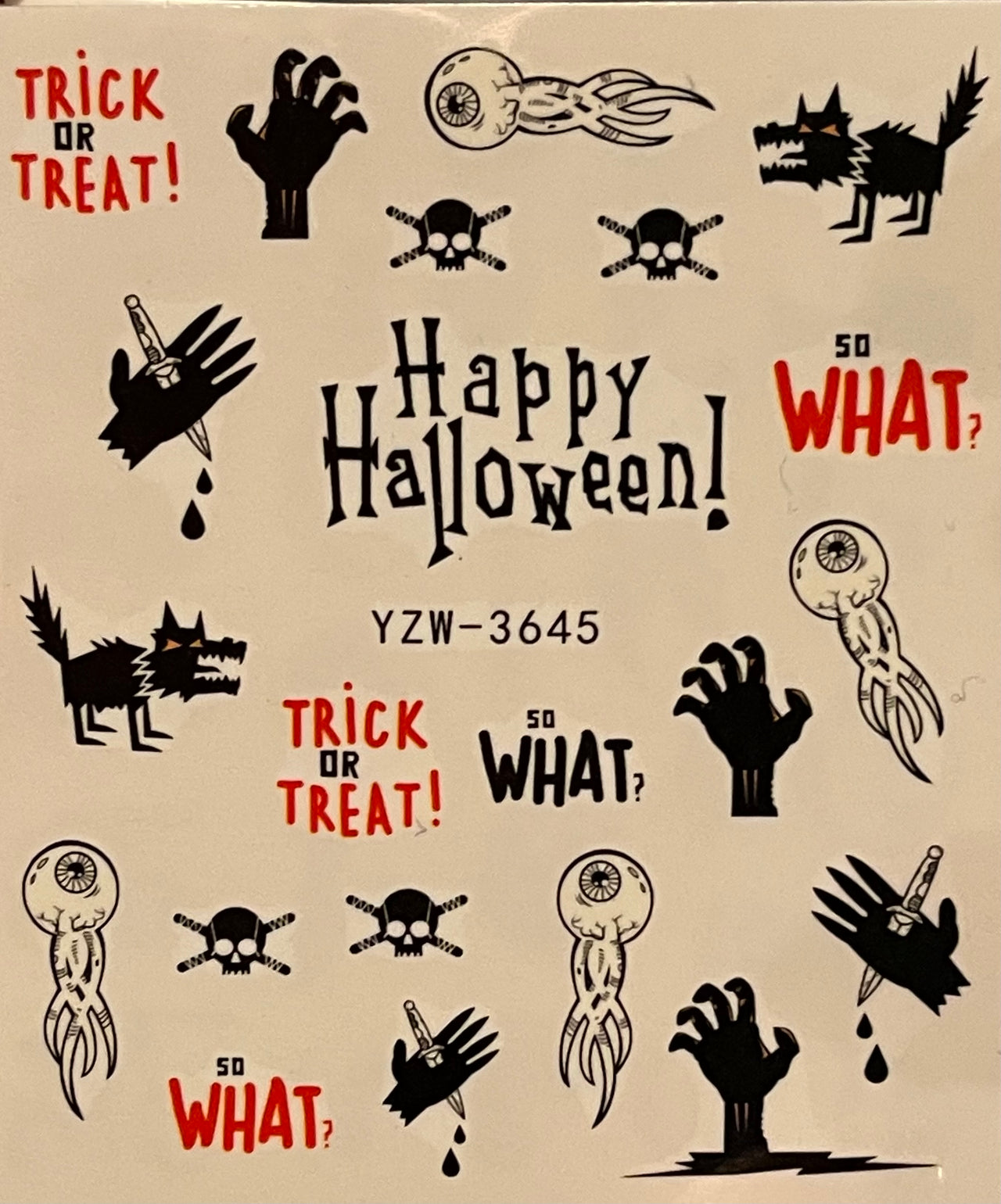 Halloween Decal 3